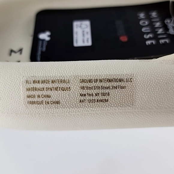 Disney Women's Minnie Mouse Sandals Slides Foam Lightweight Cream Size 9 - Picture 7 of 9